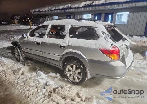 2007 Subaru Outback Outback 2.5I z USA, uszkodzony, nr VIN 4S4BP61C877300799